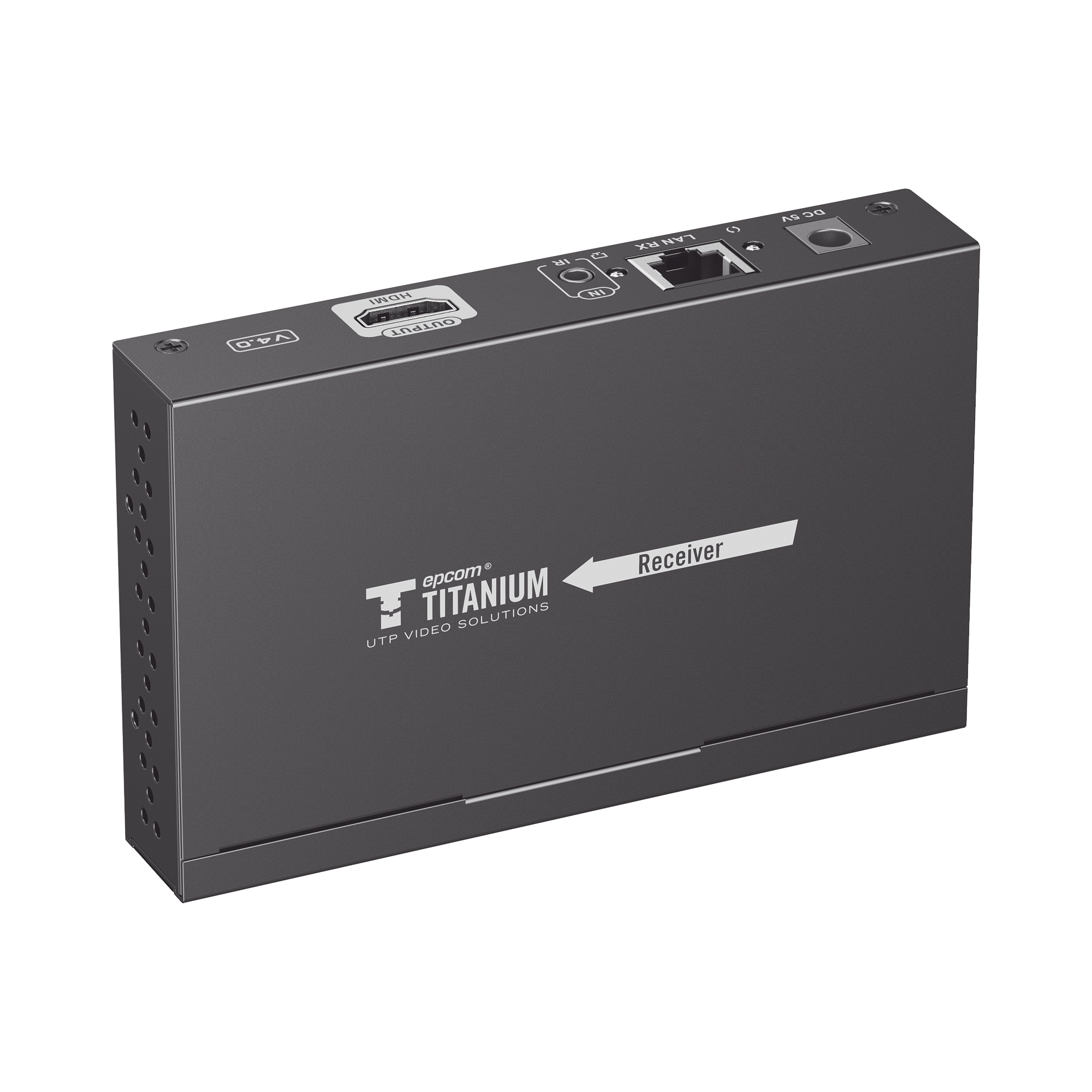 Receptor Compatible para Kit Matricial TT-383-MATRIX-4.0/ Resolución 1080P@60Hz / Cat 6 / Control IR / Compatible con Switch IGMP (Solo para transmisor versión 4.0). Receptor Compatible para Kit Matricial TT-383-MATRIX-4.0/ Resolución 1080P@60Hz / Cat 6 / Control IR / Compatible con Switch IGMP (Solo para transmisor versión 4.0).